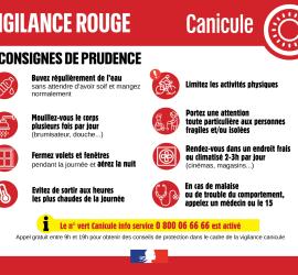 vigilance rouge canicule